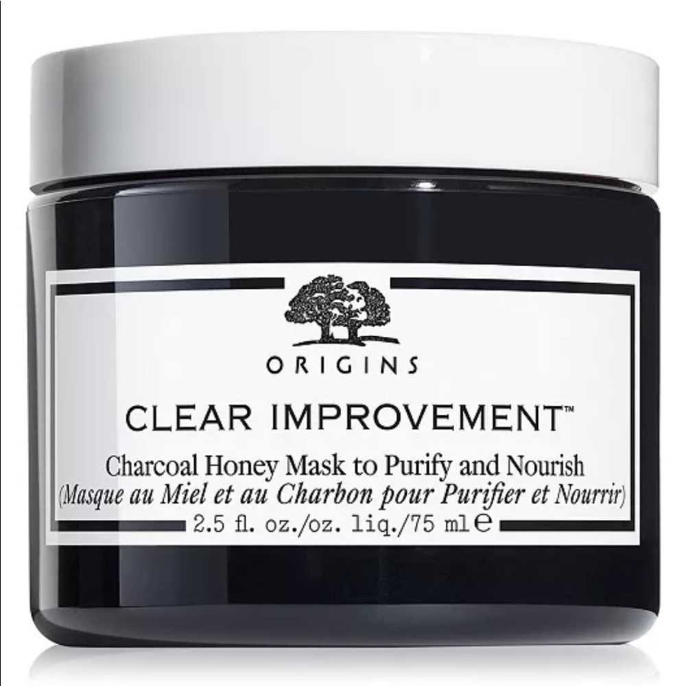 Origins Clear Improvement Charcoal Honey Mask To Purify & Nourish